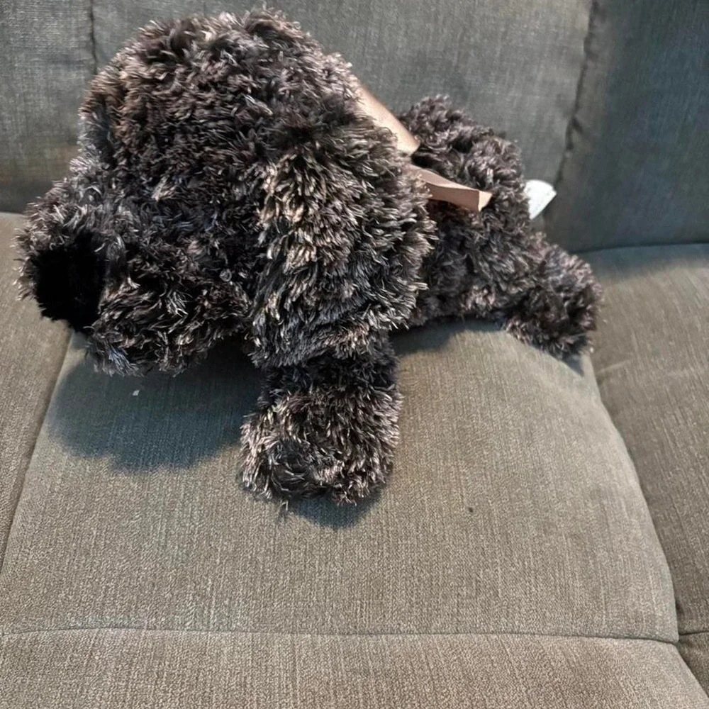 Soft Brown Dog Stuffed Plush Comfort Companion